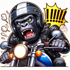 Aventuras dos Motociclistas Gorilas 3