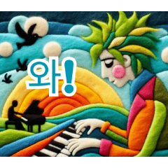 Melodic Piano Art:Korean