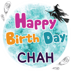 CHAH Happy Birth Day One word e