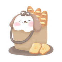 Mako puppy bread