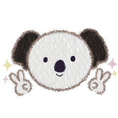 happy happy koala