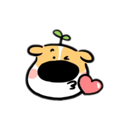 可愛小狗哈哈