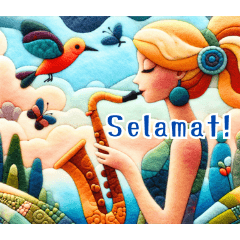 Saxophone Serenade:Indonesian
