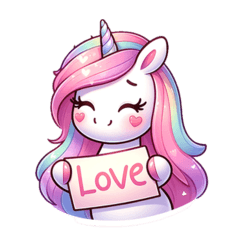 Magical Unicorns: Joyful Expressions