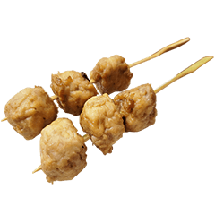 食物系列 : 雞肉串丸子