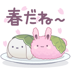 [Spring ver.] Mochi-bunny days