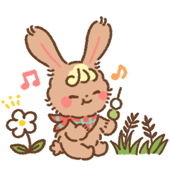 [Spring ver.] Noahl Moo the Fluffy Bunny