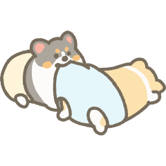 Puppy corgi animation sticker
