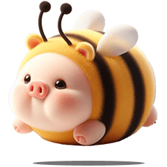 Piggy little Bee so cute! [TW]