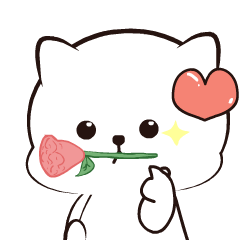 Flat Cat : Animated Stickers