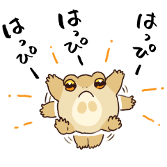 rain frog sticker 2 (Modified version)