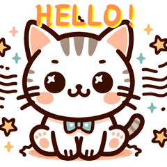 Cute Kittens Stickers