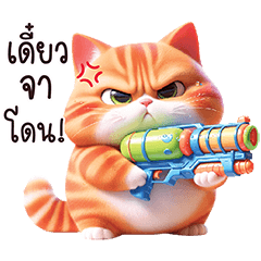 Turby : Angry Orange Cat!