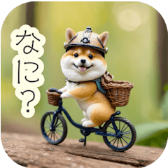 柴犬ハナコの日常　サイクリング編