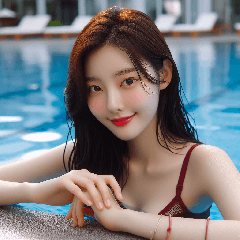22age swimming pool beauty Korean