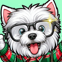 West Highland White Terrier comic life3