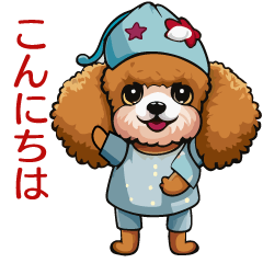 Cute toy poodle01