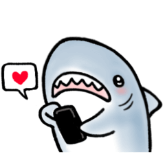 Shark stickers with a sense of life 10