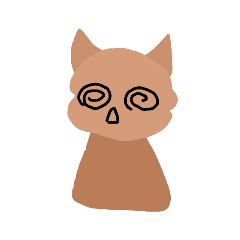 cute kawaii chocolate cat