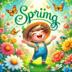 Spring Joy: Blossoms & Bliss
