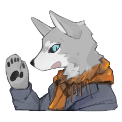 Blue-eyed wolf [Noah]