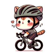Cyclist Cat