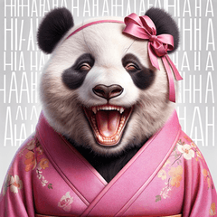 Wa. Kimono Panda-kun