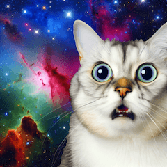 แมวในอวกาศ: จักรวาลแห่งการแสดงออก
