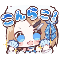 Raco Shirasuzu Vtuber Sticker