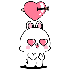 Lovely Rabbit 22 : Animated Sticker