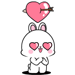 Lovely Rabbit 22 : Animated Sticker