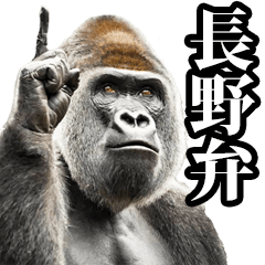 Gorilla in Nagano dialect