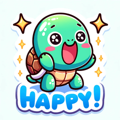 快樂龜的表情