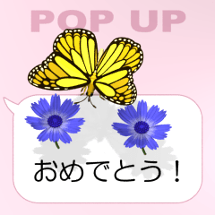 Flower and Butterfly 2 (pop-up)