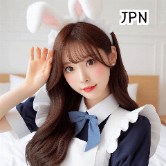 JPN 22 year old maid beauty