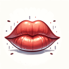 Pesan yang Dimainkan oleh Bibir