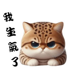 Stiker Lucu Kucing Marah - Stiker LINE | LINE STORE