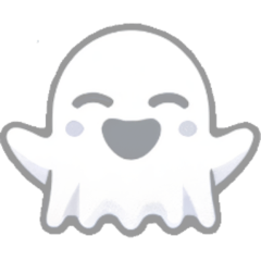 Cute Transparent Ghost Stickers