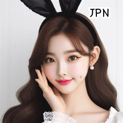 JPN 20 year old rabbit girl