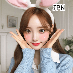 JPN rabbit girl