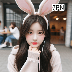 JPN 21 year old rabbit girl