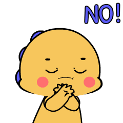 Yellow Dino 10 : Animated Stickers