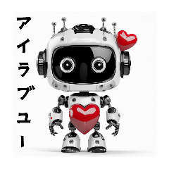 かわいいロボットたち。