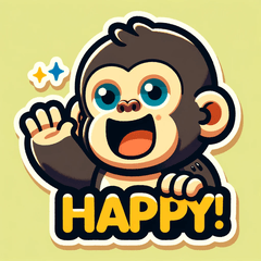 "Gorilla Expressions: Jungle Emojis"