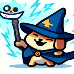 Wizard Cute Dog