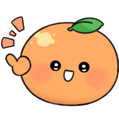 Orange-chan sticker