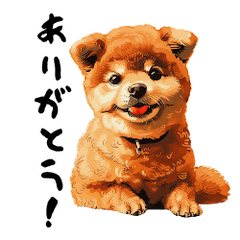 8 charming dog stickers 1