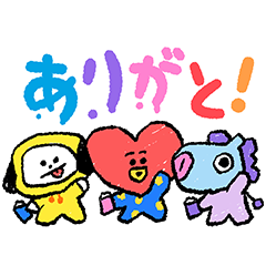 BT21 UTOPIA ゆるかわスケッチ