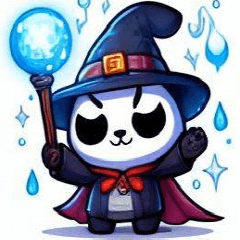 Wizard Cute Panda