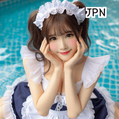 JPN 27 year old maid swimsuit girl